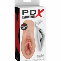 Pipedream Products PDX Plus Perfect Pussy Dream Stroker - Ivory