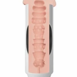 Pipedream Products Pipedream Extreme Toyz Mega Grip Squeezable Vibrating Strokers - Pussy
