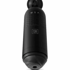 Pipedream Products Sir Richards Control Power-bator With Talking & Moaning - Black Penis Toys