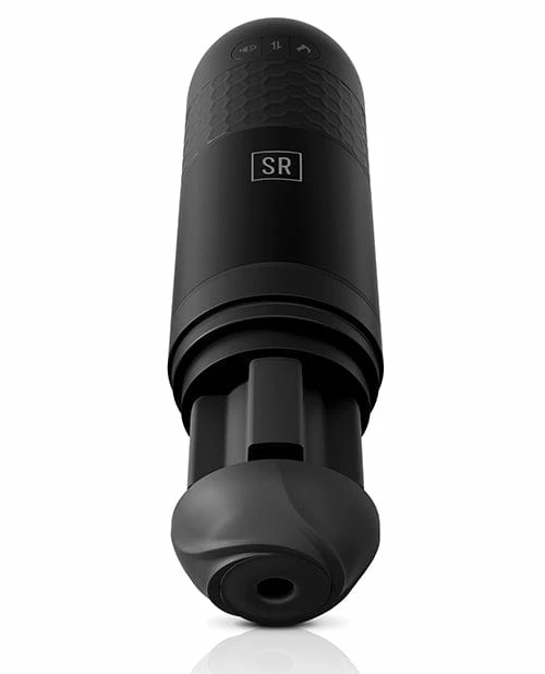 Pipedream Products Sir Richards Control Power-bator With Talking & Moaning - Black Penis Toys