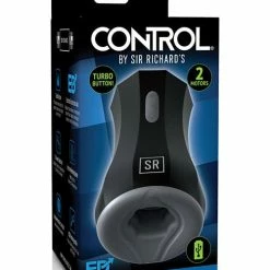 Pipedream Products Sir Richards Control Silicone Twin Turbo Stroker