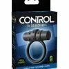 Pipedream Products Sir Richards Control Vibrating Silicone Cock Ring - Black