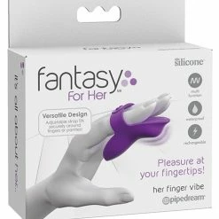 Pipedream Products Fantasy For Her Finger Vibe - Purple