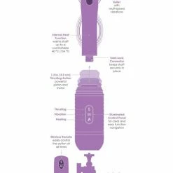 Pipedream Products Vibrators Fantasy For Her Love Thrust Her - Purple