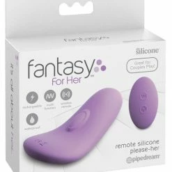 Pipedream Products Fantasy For Her Remote Silicone Please-her Vibrators
