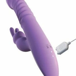 Pipedream Products Fantasy For Her Ultimate Thrusting Silicone Rabbit - Purple Vibrators