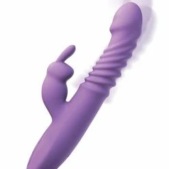 Pipedream Products Fantasy For Her Ultimate Thrusting Silicone Rabbit - Purple Vibrators