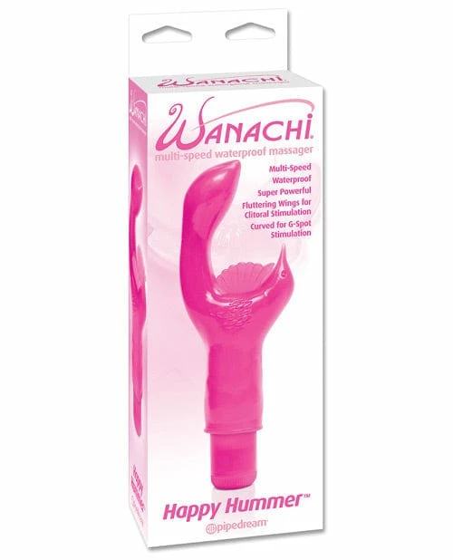 Pipedream Products Happy Hummer Wanachi - Pink Vibrators