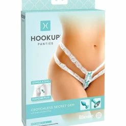Pipedream Products Hookup Panties Crotchless Secret Gem