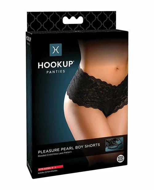 Pipedream Products Hookup Panties Pleasure Pearl Boy Shorts