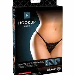 Pipedream Products Vibrators Hookup Panties Remote Lace Peek A Boo