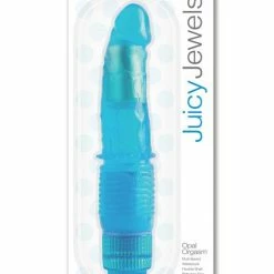 Pipedream Products Vibrators Juicy Jewels Opal Orgasm Vibrator - Blue