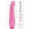 Pipedream Products Juicy Jewels Pink Sapphire Vibrator - Dark Pink Vibrators