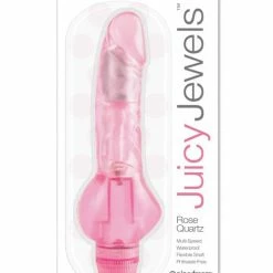 Pipedream Products Vibrators Juicy Jewels Rose Quartz Vibrator - Pink