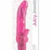 Pipedream Products Juicy Jewels Vivid Rose Vibrator - Dark Pink