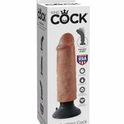Pipedream Products King Cock 6" Vibrating Cock Vibrators