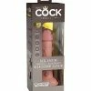 Pipedream Products King Cock Elite 6" Dual Density Vibrating Silicone Cock Vibrators