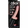 Pipedream Products King Cock Plus Thrusting, Warming & Vibrating 6.5" Triple Threat Dong