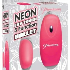 Pipedream Products Neon Luv Touch Bullet - 5 Function Vibrators