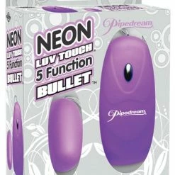 Pipedream Products Neon Luv Touch Bullet - 5 Function Vibrators