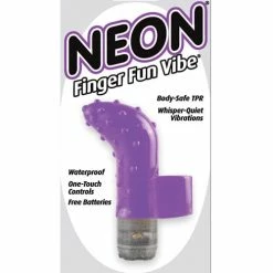 Pipedream Products Neon Luv Touch Finger Fun Vibe Vibrators