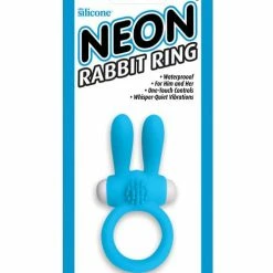 Pipedream Products Neon Luv Touch Rabbit Ring