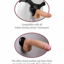 Pipedream Products Real Feel Deluxe No. 4 7.5" Vibe Waterproof - Flesh