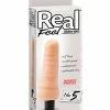 Pipedream Products Vibrators Real Feel No. 5 Long 7.5" Vibe Waterproof - Multi-Speed Flesh