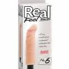 Pipedream Products Real Feel No. 6 Long 8" Vibe Waterproof - Multi-Speed Flesh Vibrators