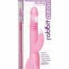 Pipedream Products Remote Control Thrusting Rabbit Pearl - Pink Vibrators