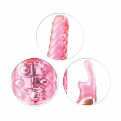 Pipedream Products Total Ecstasy Triple Stimulator Vibe - Pink Vibrators