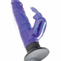 Pipedream Products Vibrators Wall Bangers Deluxe Bunny Waterproof - Purple