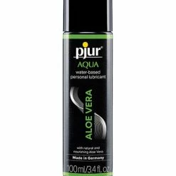 Pjur Aqua Aloe Vera Water Based Personal Lubricant - 100 Ml Bottle Lubes