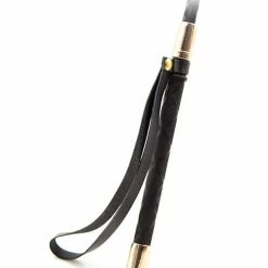 Plesur PVC Crop - Black Kink & BDSM