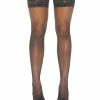 Popsi Lingerie Rhinestone Thigh High With Silicone One Size Fits Most