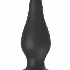 Pretty Love 6.1" Sturdy Silicone Anal Plug - Black Anal Toys