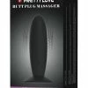Pretty Love Butt Plug Massager - 12 Function Black Anal Toys