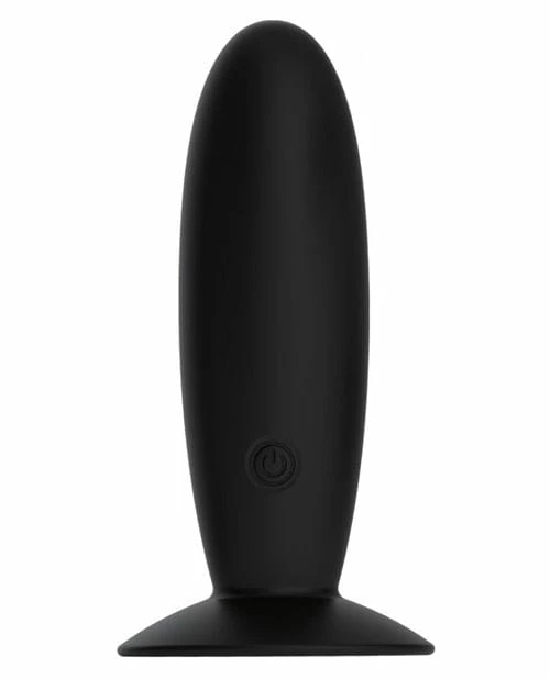 Pretty Love Butt Plug Massager - 12 Function Black Anal Toys