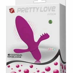 Anal Toys Pretty Love Fitch Anal Vibrator - Fuchsia