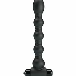 Pretty Love Lynn Vibrating Beads - Black Anal Toys