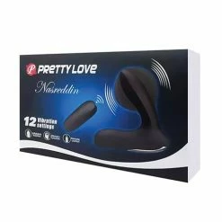 Anal Toys Pretty Love Nasreddin Inflatable Prostate Massager - Black