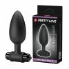 Pretty Love Vibra Butt Plug II - Black