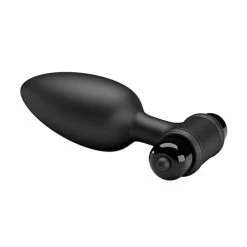 Pretty Love Vibra Butt Plug II - Black