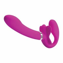 Pretty Love Valerie Strapless Strap On - Fuchsia