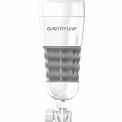 Penis Toys Pretty Love Hedy Suction Pad Stroker With Bullet - White