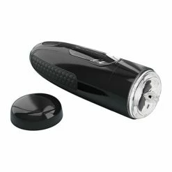 Pretty Love Marlon Thrusting & Rotating Masturbator - Black Penis Toys