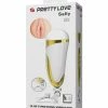 Pretty Love Sally Stroker - 12 Function White-Gold Penis Toys