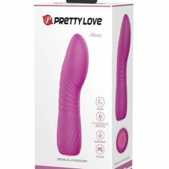 Vibrators Pretty Love Abner Vibe - 12 Function Fuchsia