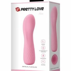 Pretty Love Alice Mini Vibe 12 Function - Flesh Pink