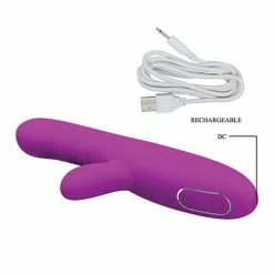 Pretty Love Angelique Come Hither - Fuchsia Vibrators